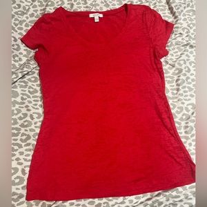 Short-sleeved, fitted, women’s top L